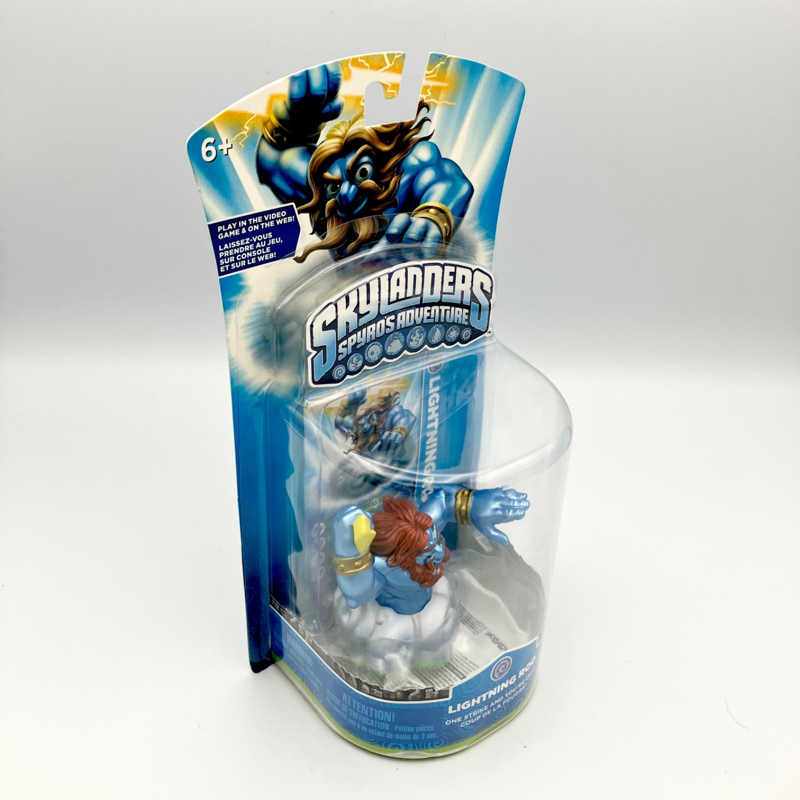 Skylanders Spyros Adventure Lightning Rod Figure NIB Activision NEW Partial Seal