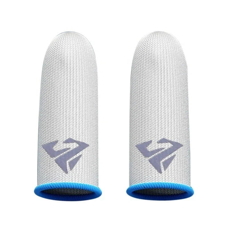 2Pcs Gaming Finger Sleeves Anti-Sweat Thumb Cover for Mobile Games High quality.