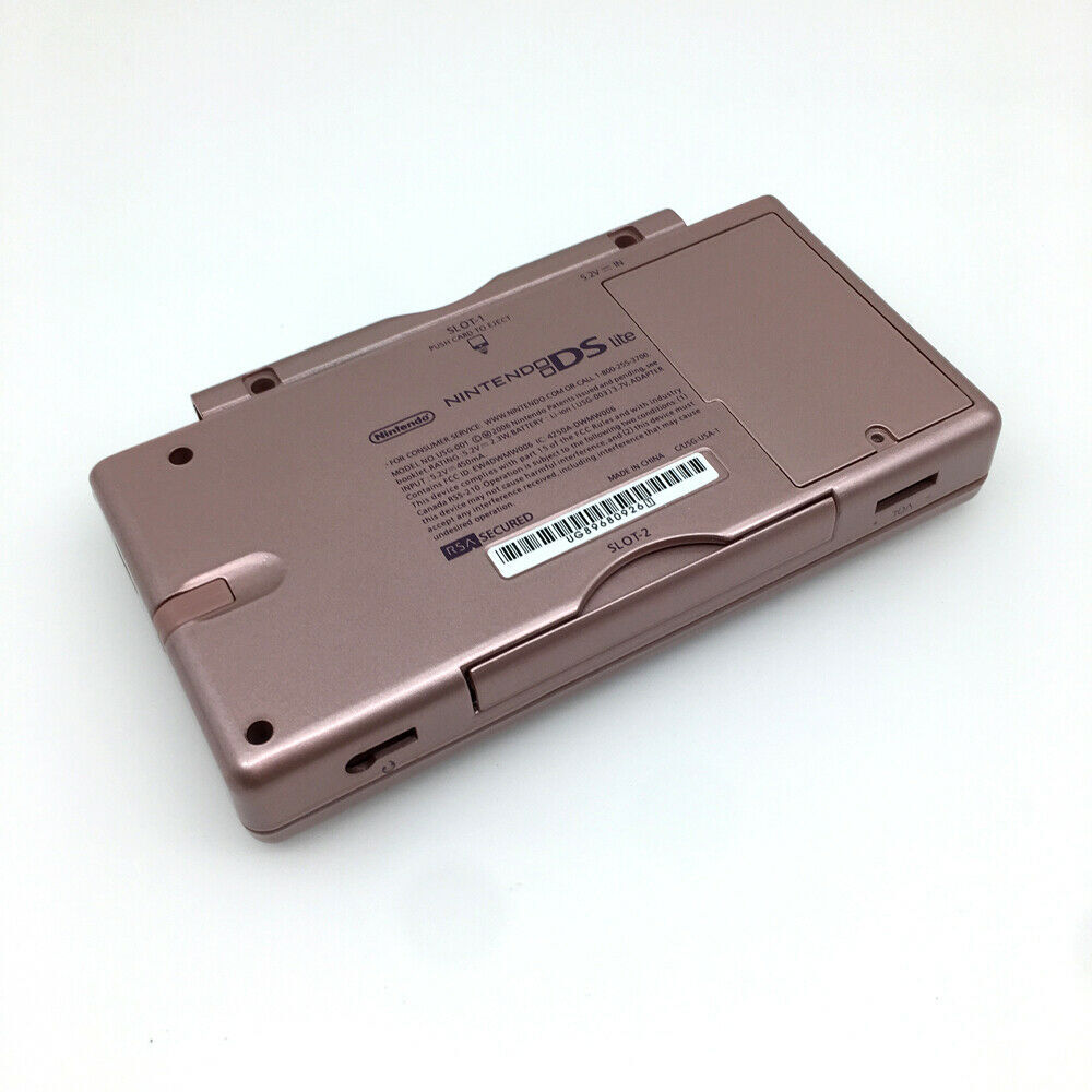 Full Set Replacement Rose Gold Housing Shell w/Tool for Nintendo DS Lite NDSL