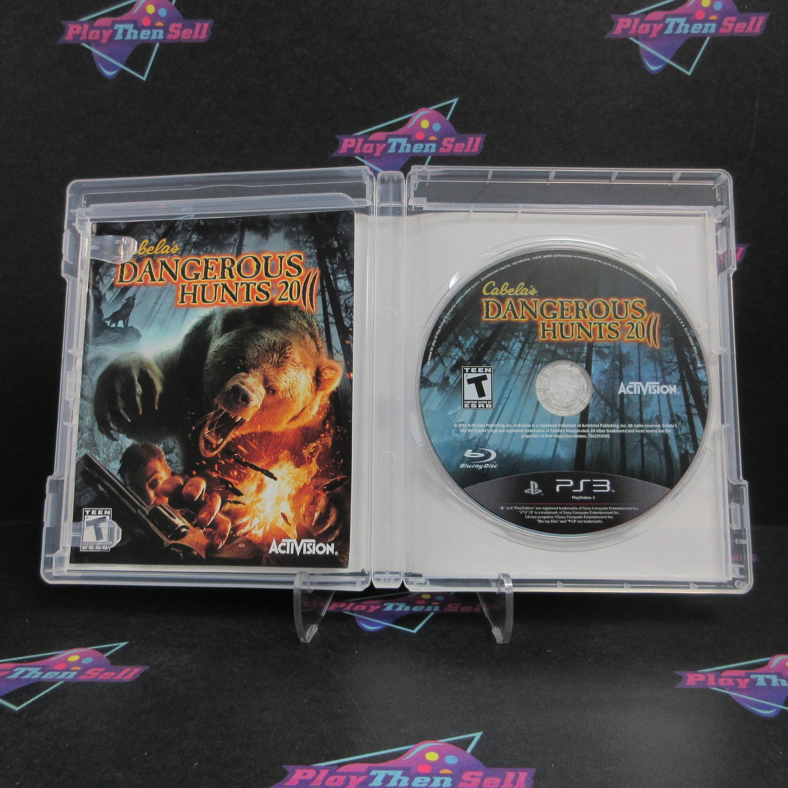 Cabela’s Dangerous Hunts 2011 PS3 PlayStation 3 Complete – 1 Year Warranty EX..