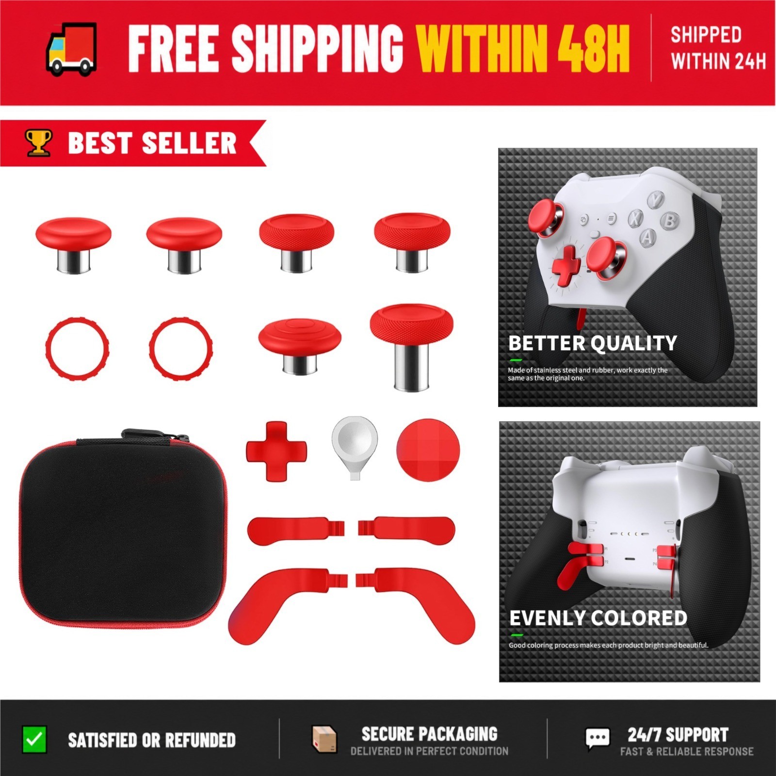 15 in 1 Accessories for Xbox Elite Wireless Controller Series 2