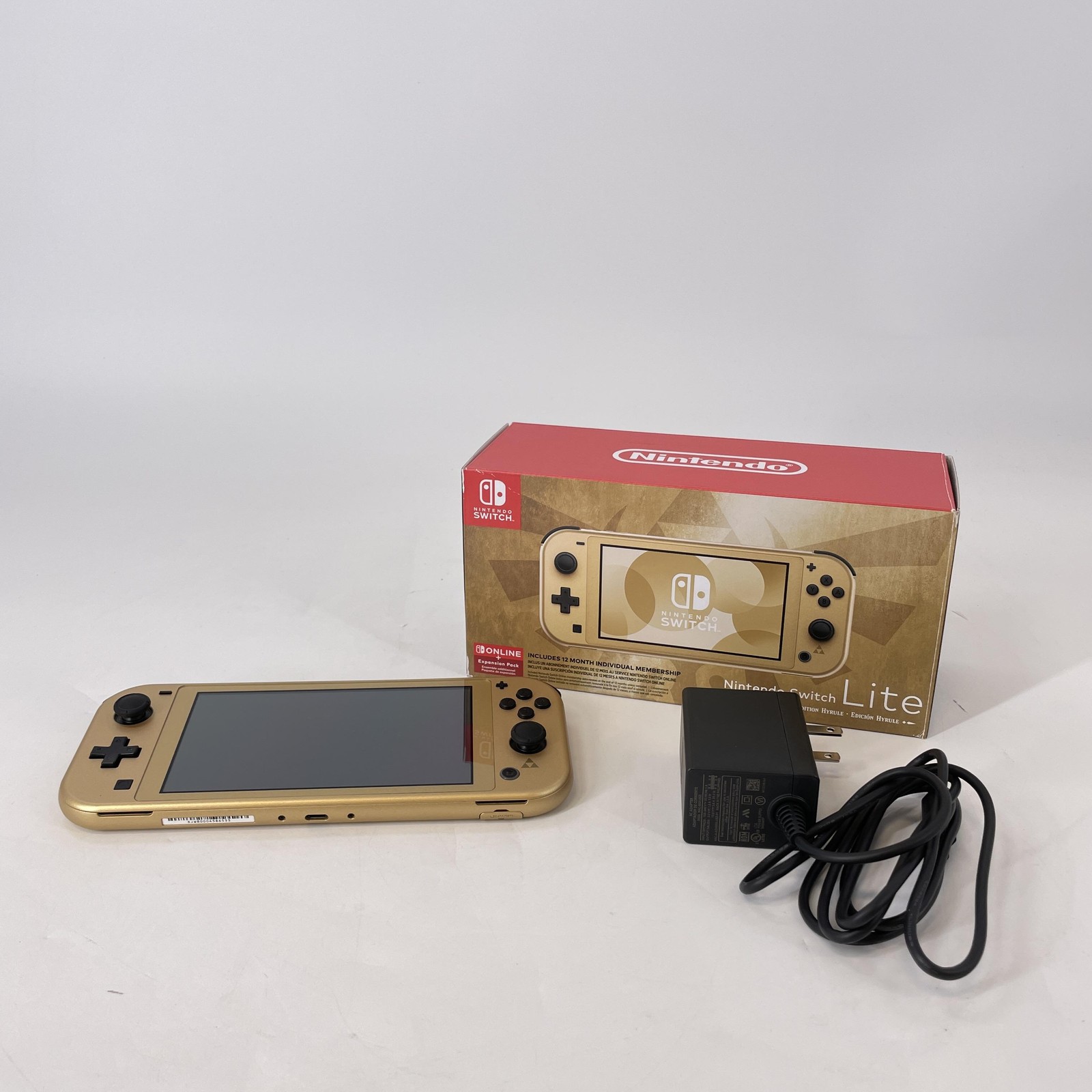 Nintendo Switch Lite Hyrule Edition Handheld Console Gold 32GB – Excellent