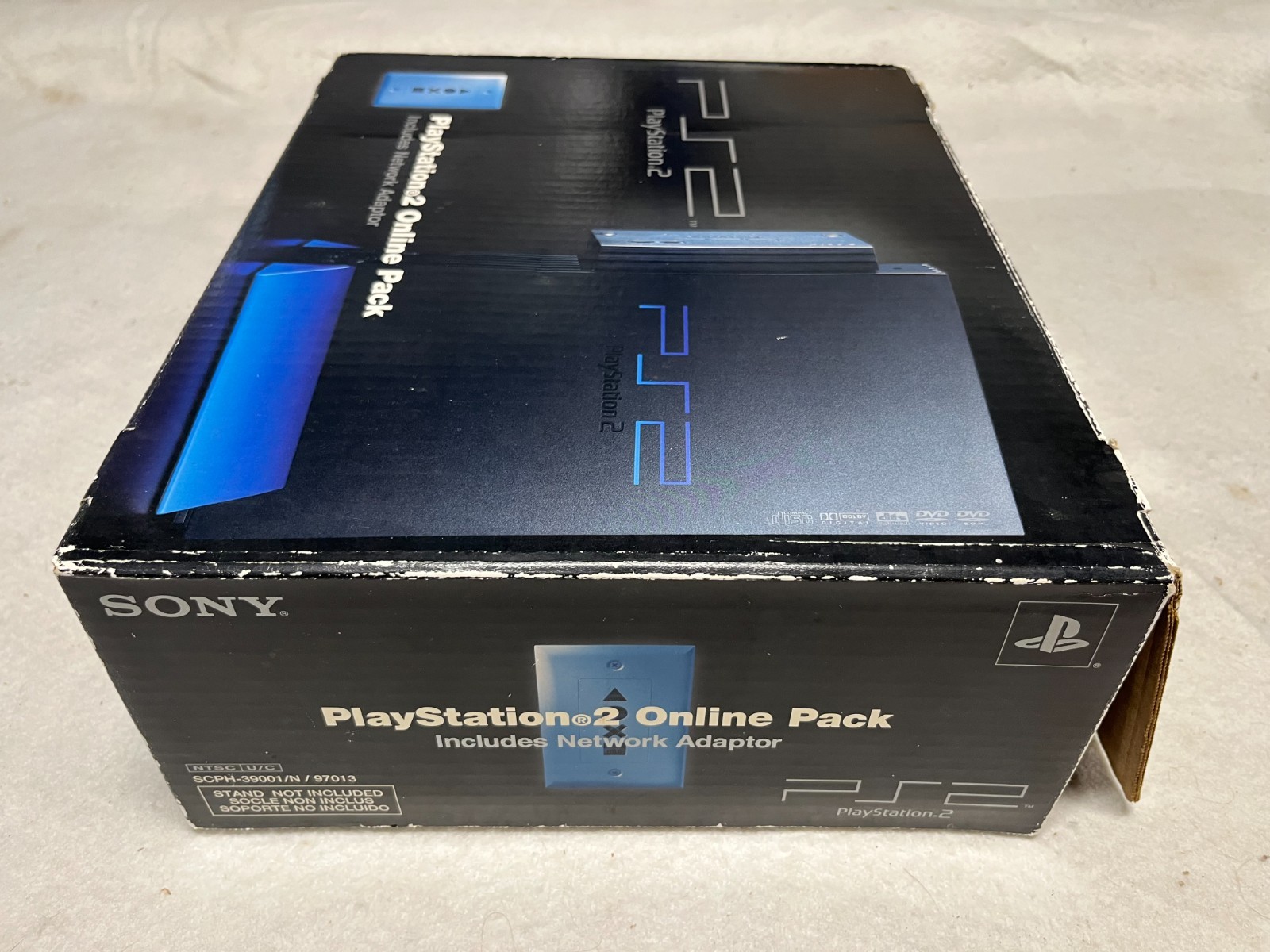 Sony Playstation 2 Online Pack PS2 Console System 39001/N Original BOX Complete