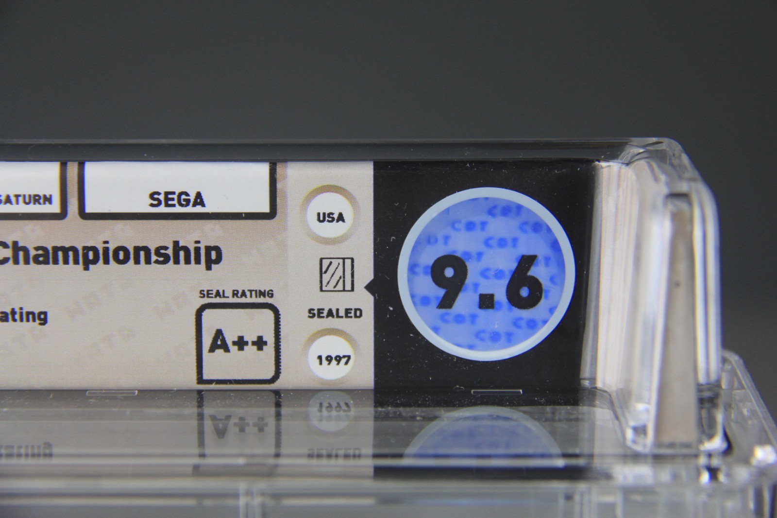 Sega Touring Car Championship – Wata 9.6 A++ Sealed, Saturn Sega 1997 USA