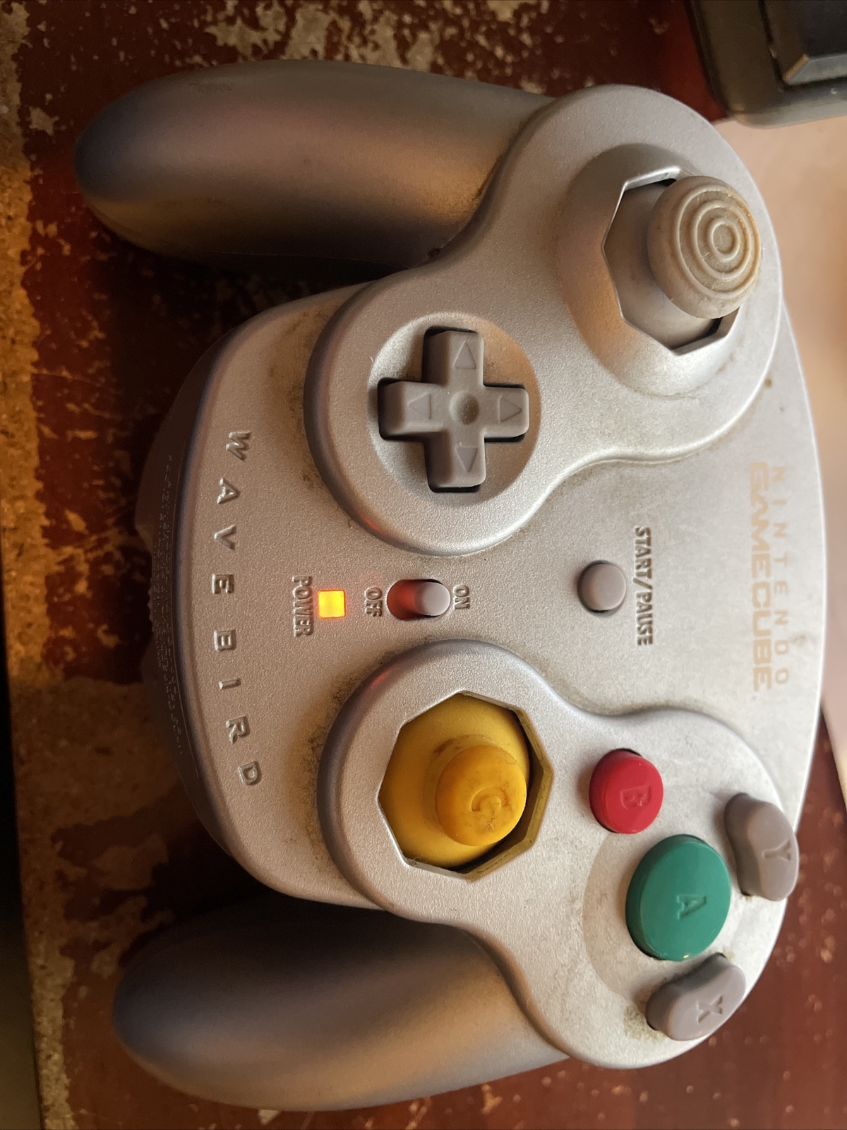 Nintendo Gamecube Wavebird Wireless | **Controller Only** | Platinum DOL-004