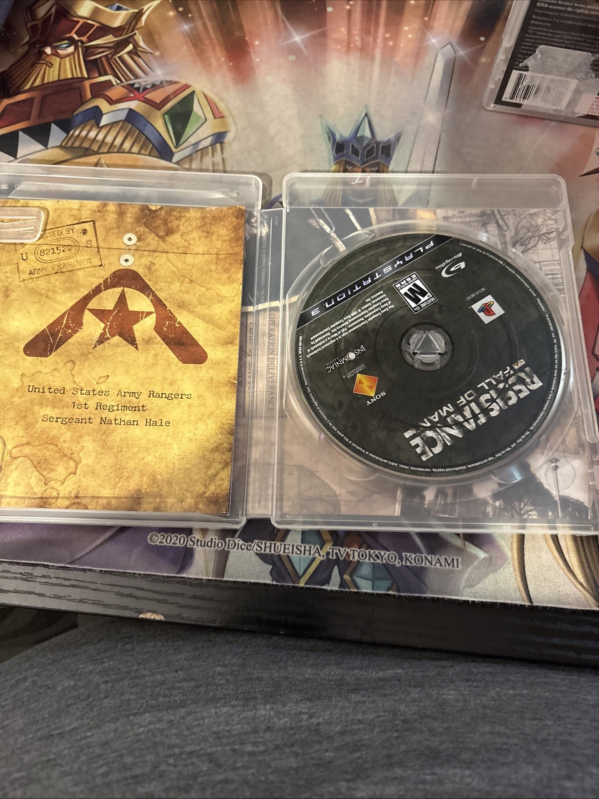 Resistance Trilogy 1, 2, & 3 (PlayStation 3, 2006-11) -Tested- Black Label Lot