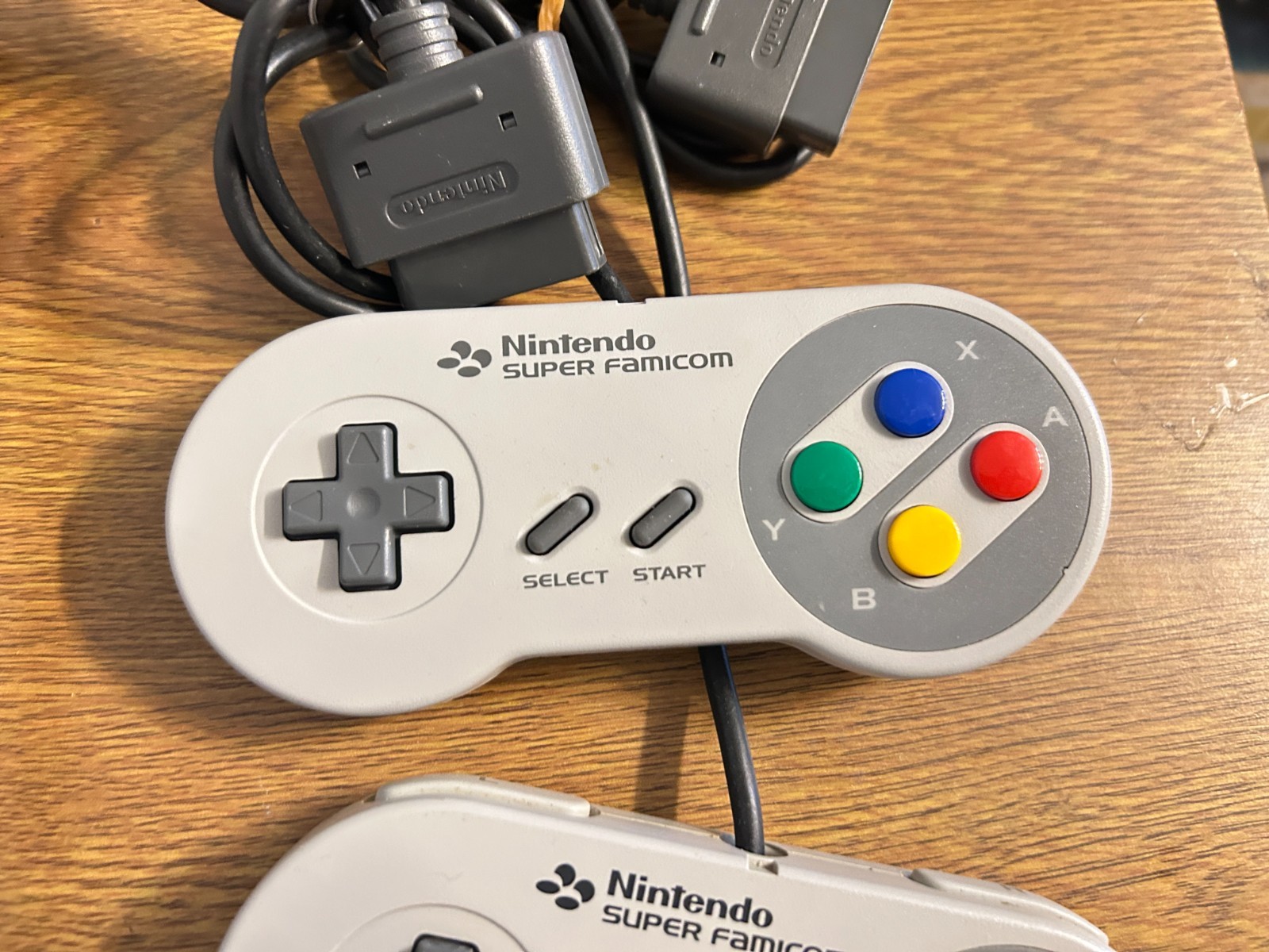 Nintendo Super Famicom Console SHVC-001 + 2 Controllers SFC SNES Japan Tested