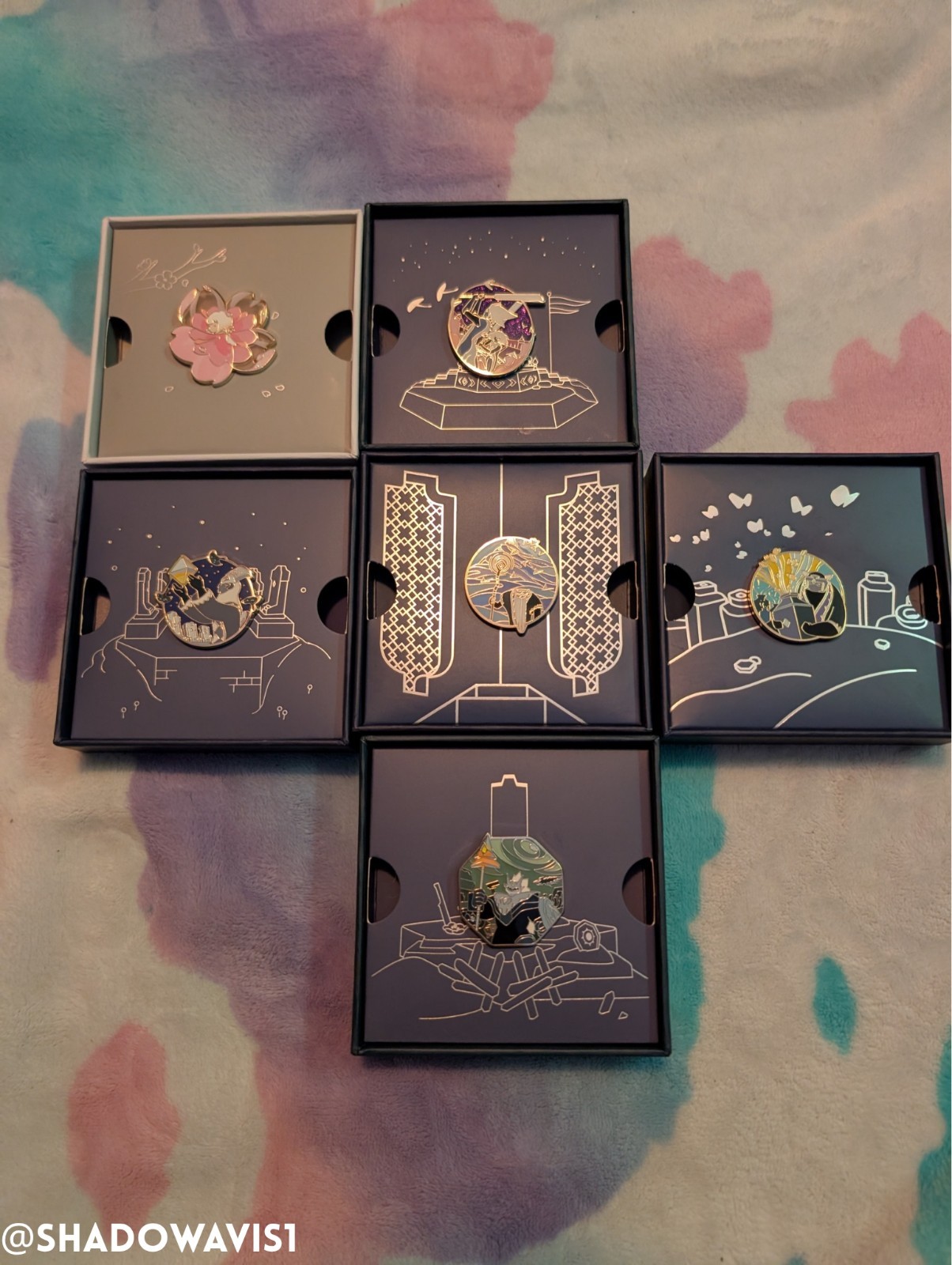 Sky: Children Of The Light – Acrylic Pins – **CAN NOT LINK** – Set Of 6