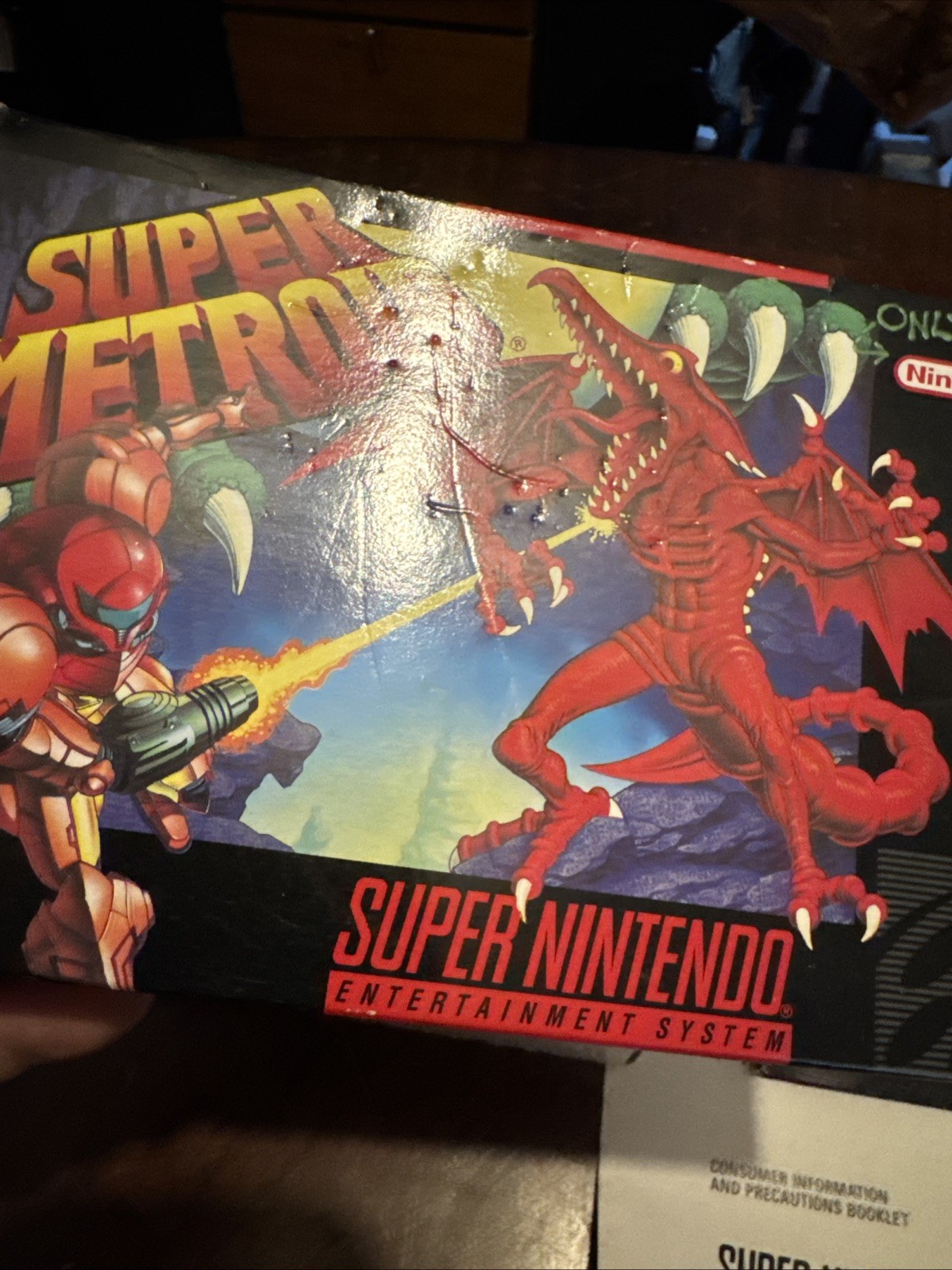 Super Metroid Super Nintendo SNES Complete