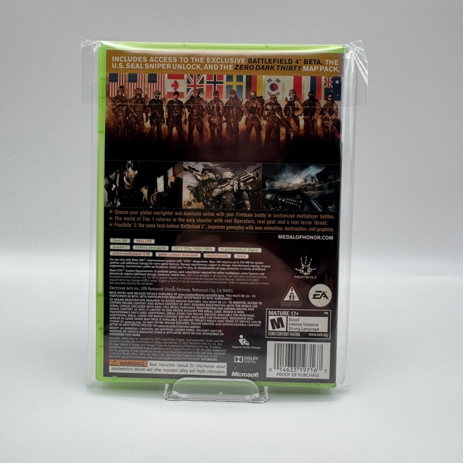 Medal of Honor Warfighter Limited Ed Microsoft Xbox 360 Refurbished 1yr Warranty