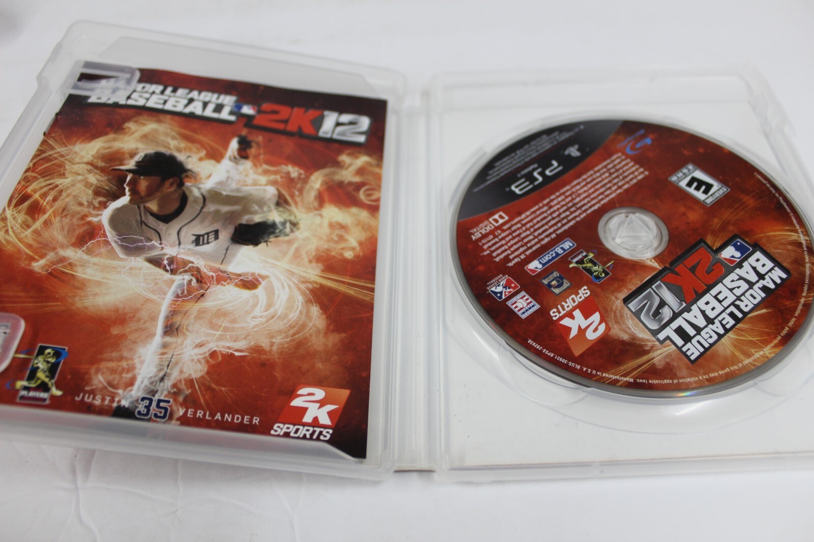 Major League Baseball 2K12 (PS3, 2012) CIB
