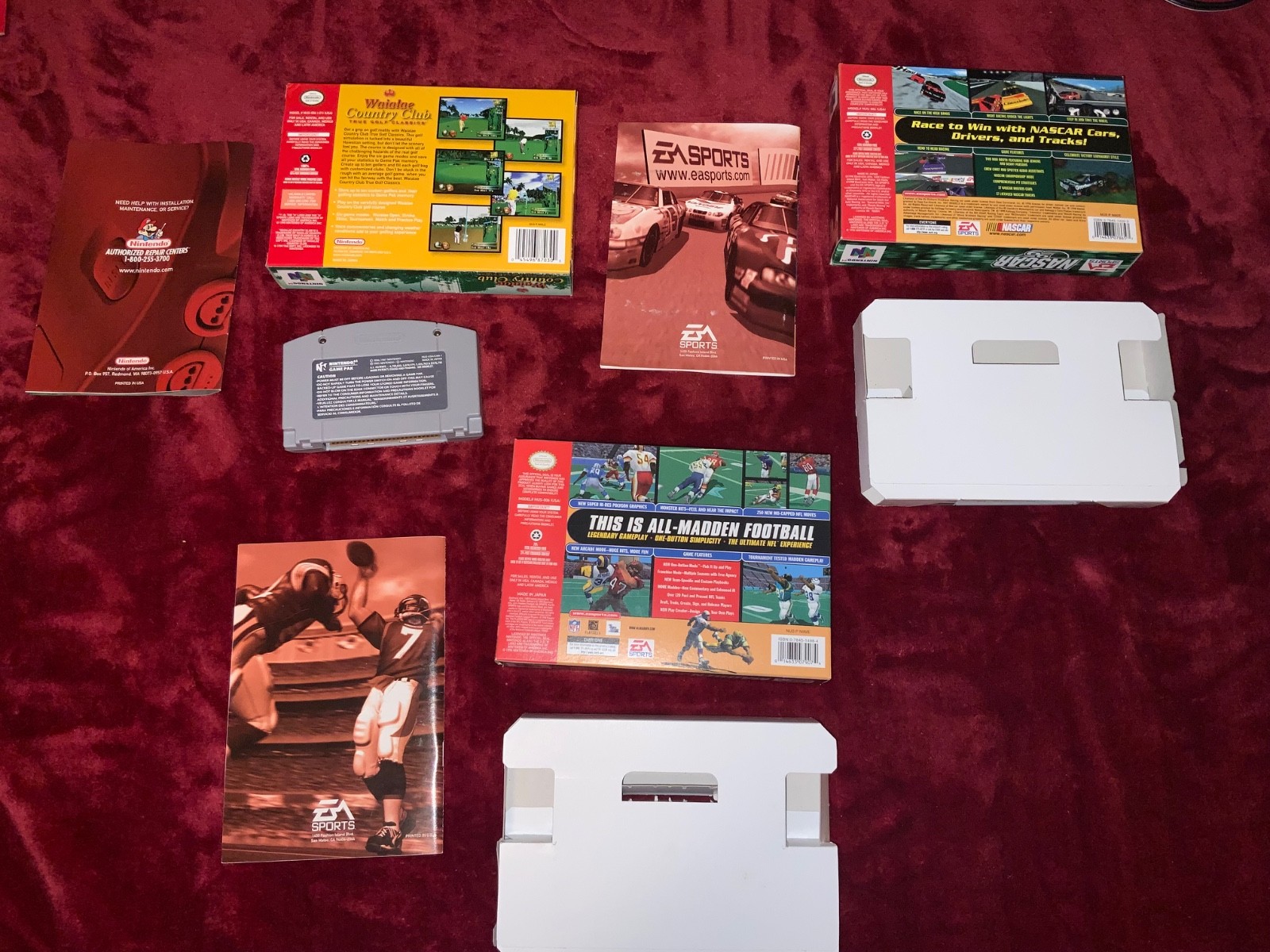 Nintendo 64 N64 Games With Boxes/Manuals Tested