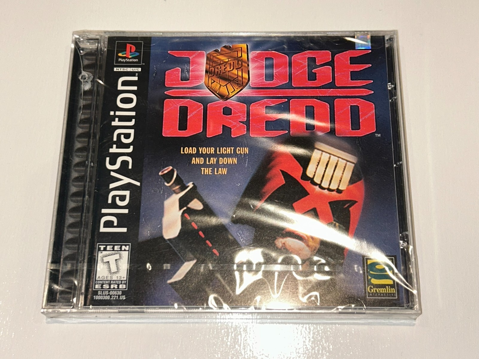 Judge Dredd (Sony PlayStation 1, 1998) PS1 Brand New, Factory Sealed~