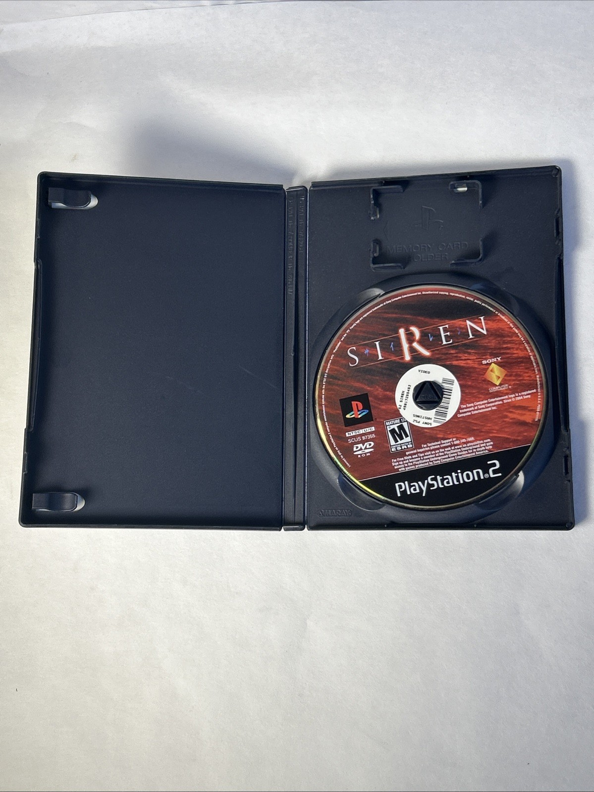 Siren Resist The Call Sony PlayStation 2 PS2 Game Disc & Case Horror