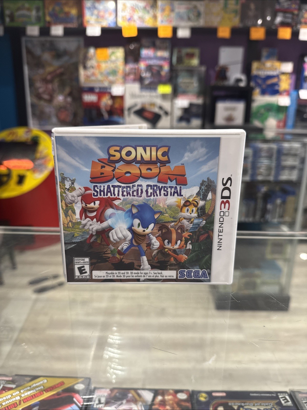 Sonic Boom : Shattered Crystal – Nintendo 3DS – CIB Complete Tested