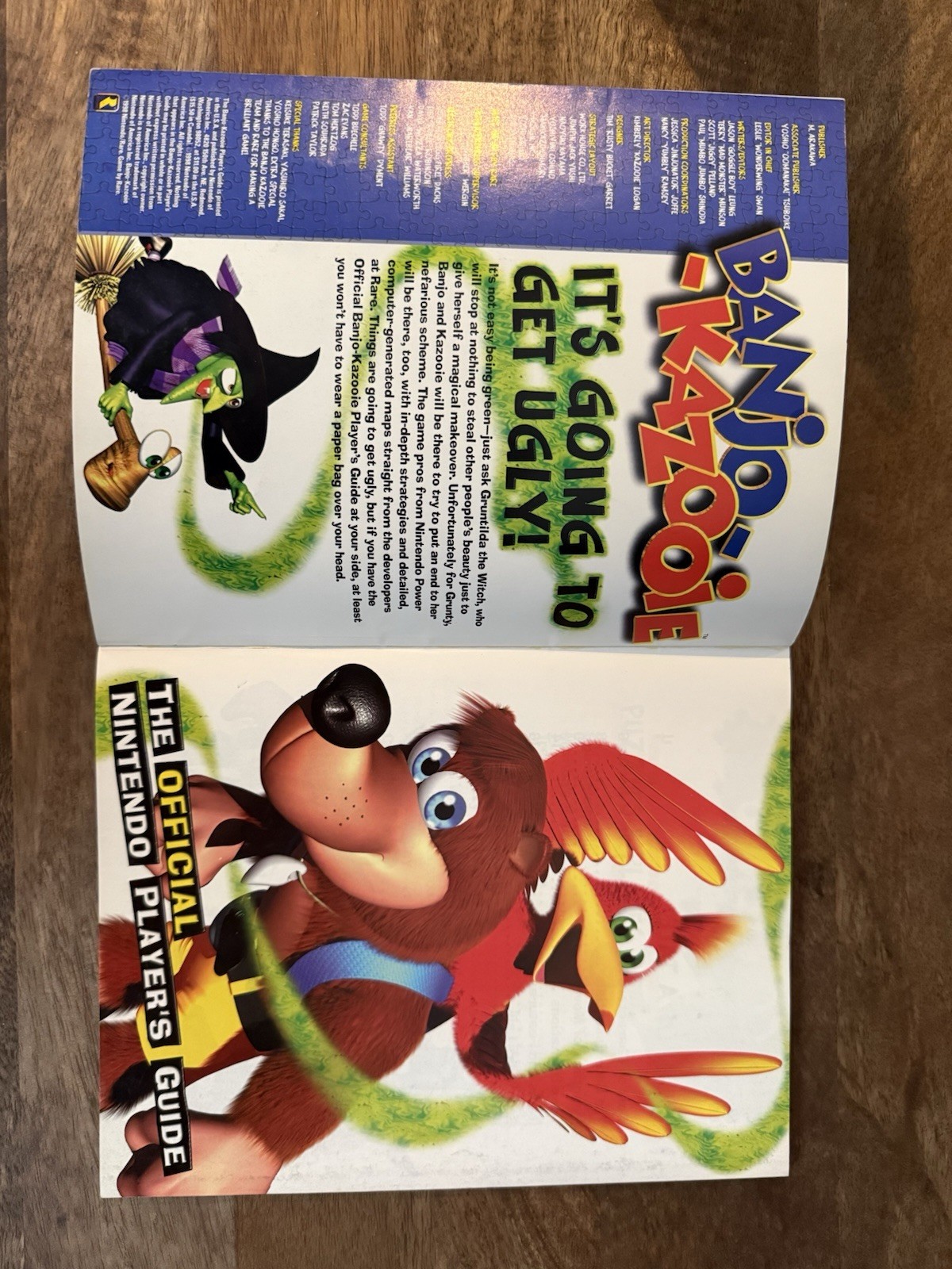 Banjo-Kazooie Official Nintendo Power Player’s Guide for N64