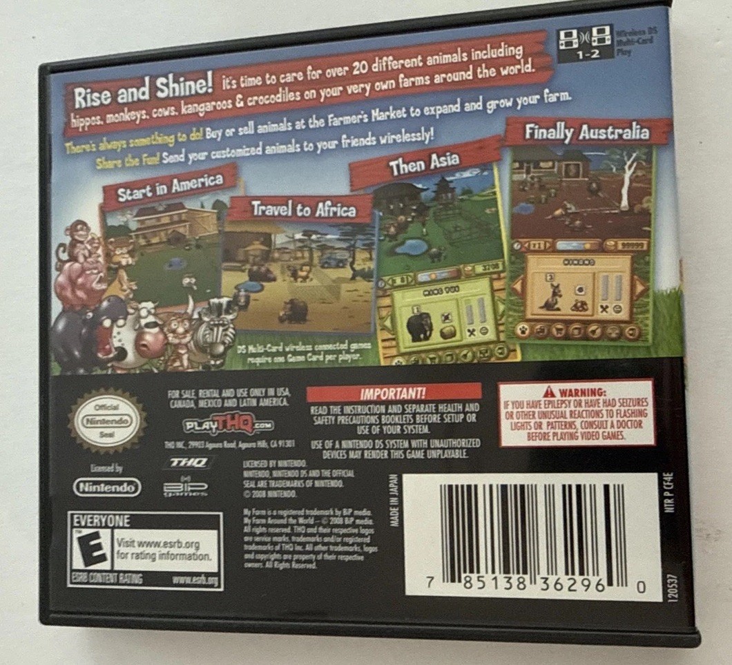 My Farm Around the World – Nintendo DS