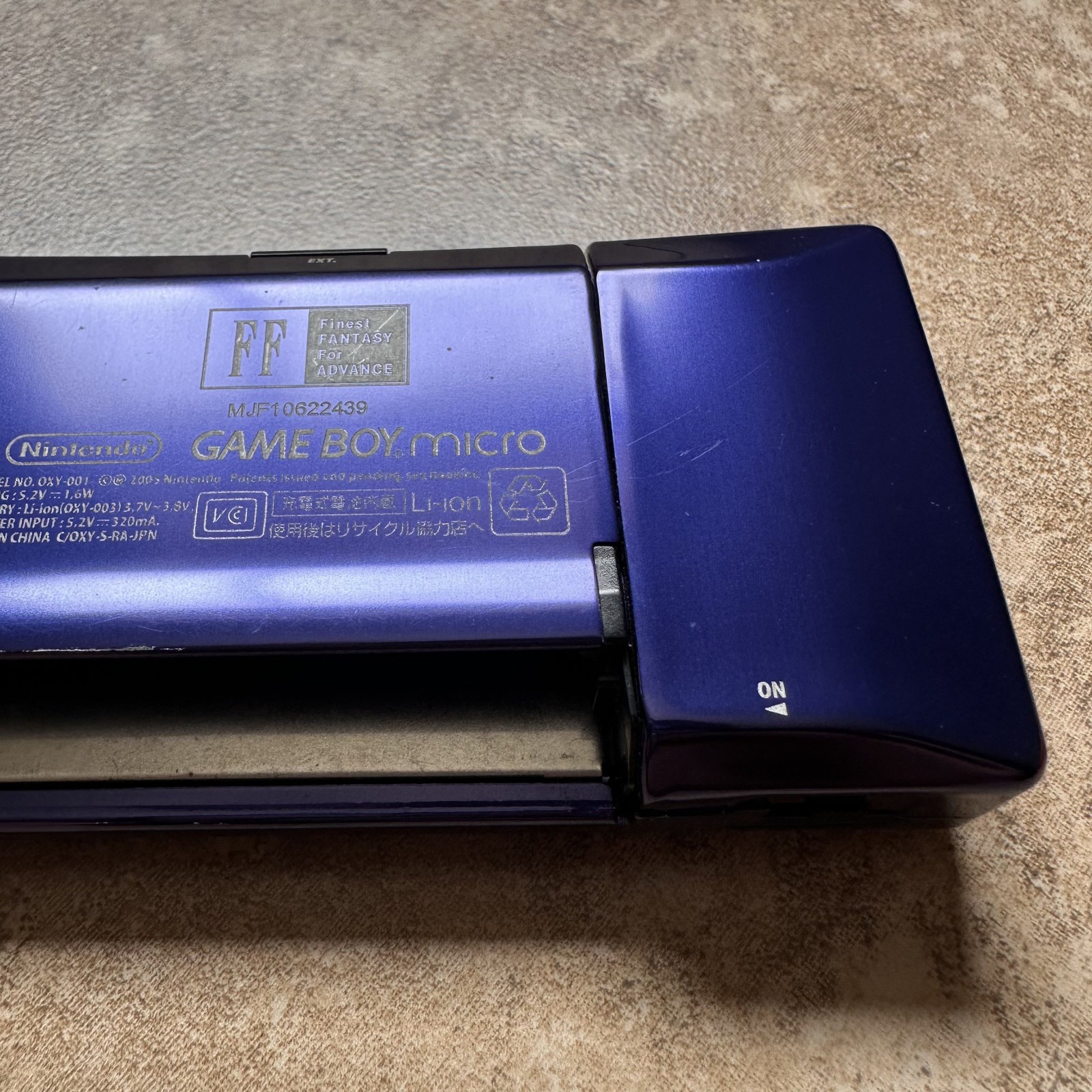 Nintendo Game Boy Micro – Limited Edition Final Fantasy IV Handheld – USED