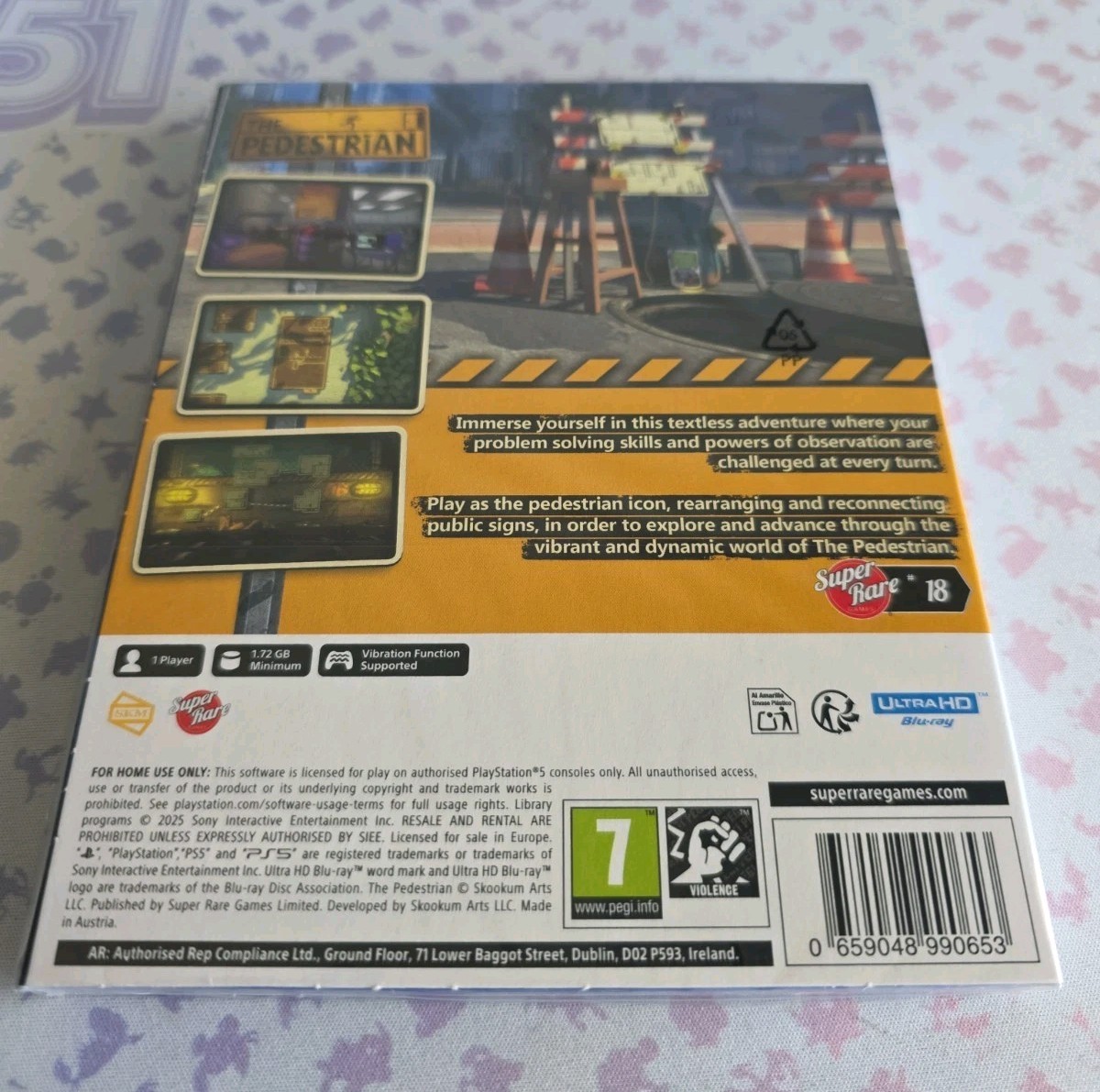 The Pedestrian (PS5) – Super Rare Games #18 – With Slipcover – SHIPS TODAY!