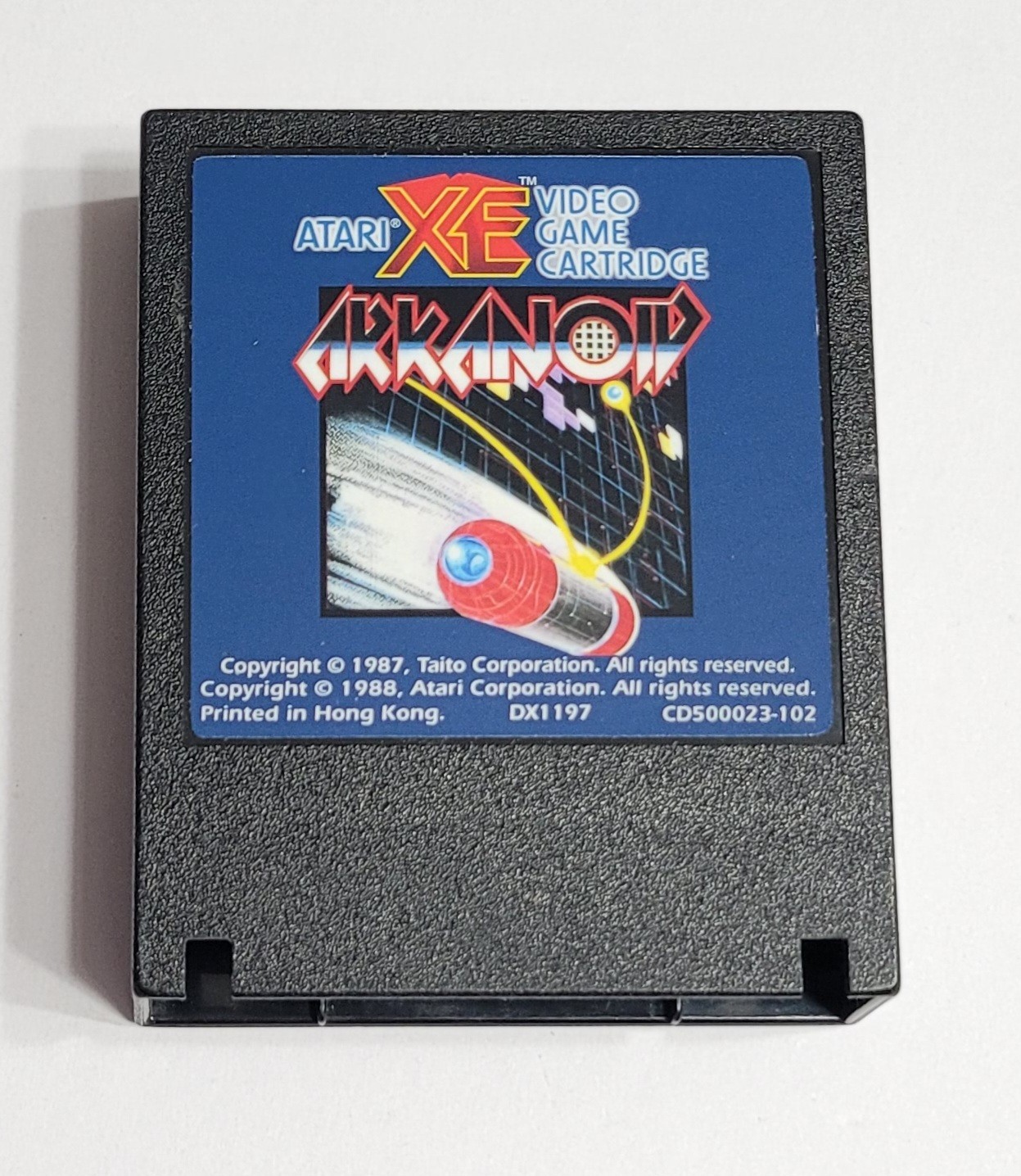 ARKANOID 64K Atari 400/800/XL/XE Game cartridge tested