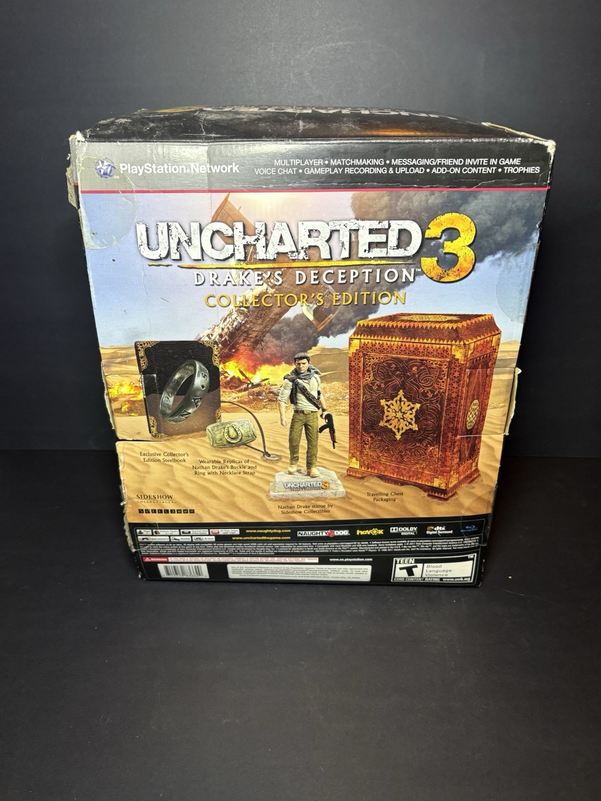 NEW Uncharted 3: Drake’s Deception Collector’s Edition Sony PlayStation 3 PS3