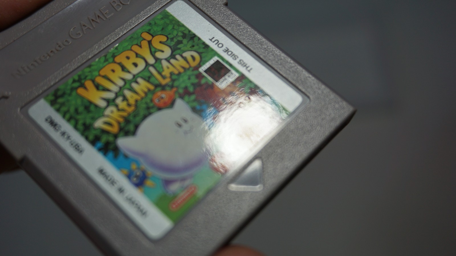 Kirby’s Dream Land (Nintendo Game Boy, 1992) Authentic Game Cartridge & Manual