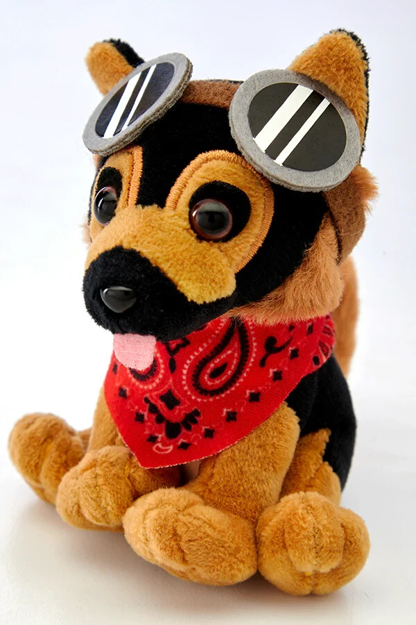 Fallout 4 Dogmeat Keychain Companion Mini Plush Figure Dog Ornament