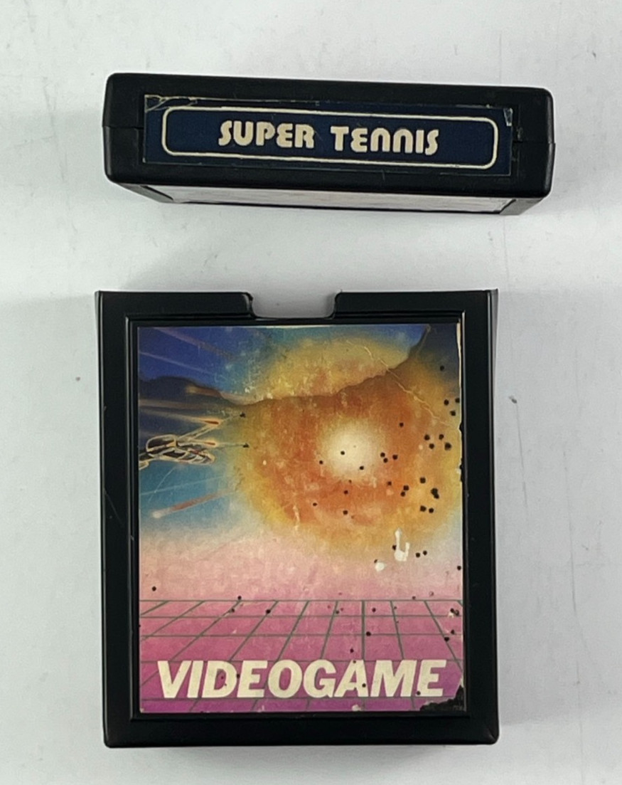 Vintage Rare Super Tennis Video Game- Brazil – Atari 2600 Game TESTED