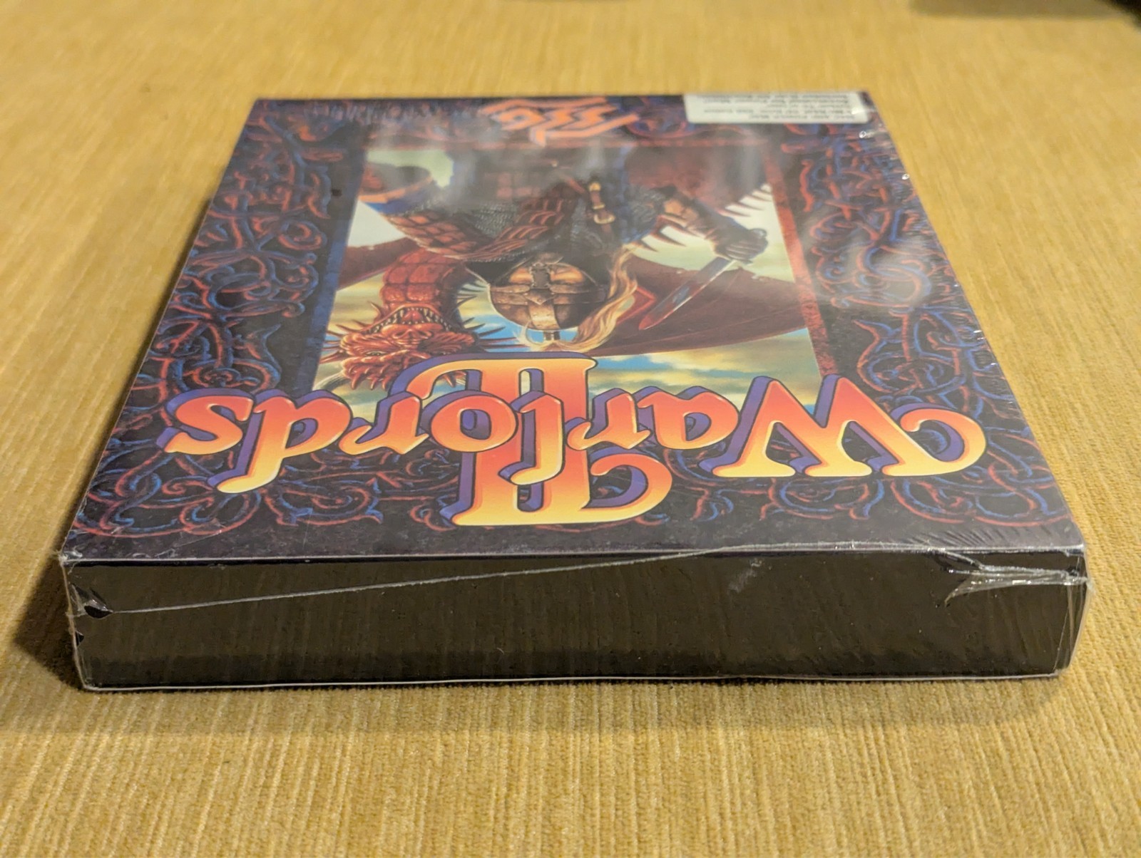 WARLORDS II : Mac / Power Mac 3.5″ Floppy Vintage Big Box SSG 1993 – NEW SEALED!