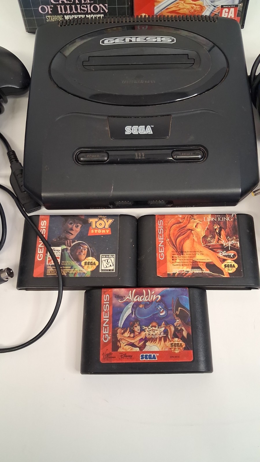 Sega MK-1631 Genesis 1 Console System With Games Bundle