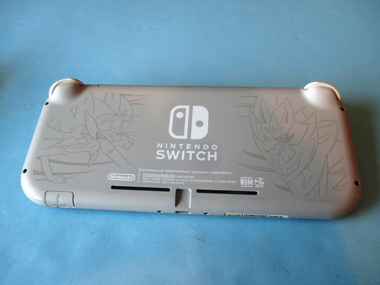 Nintendo Switch Lite: Pokemon Zacian & Zamazenta Edition System w/Charger