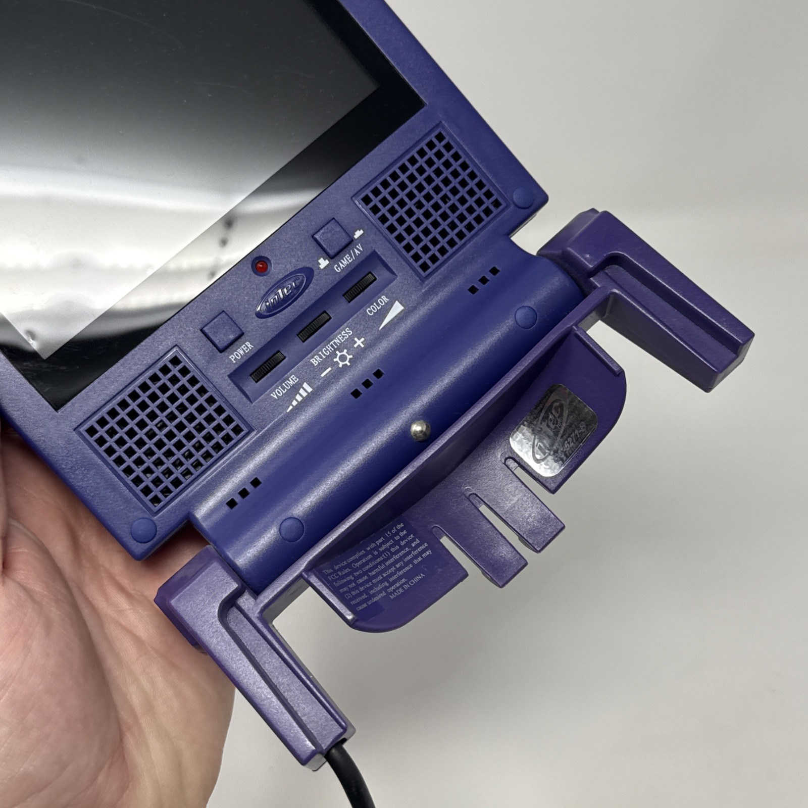 Intec Indigo Nintendo GameCube Portable LCD Screen – Tested And Working! RARE!