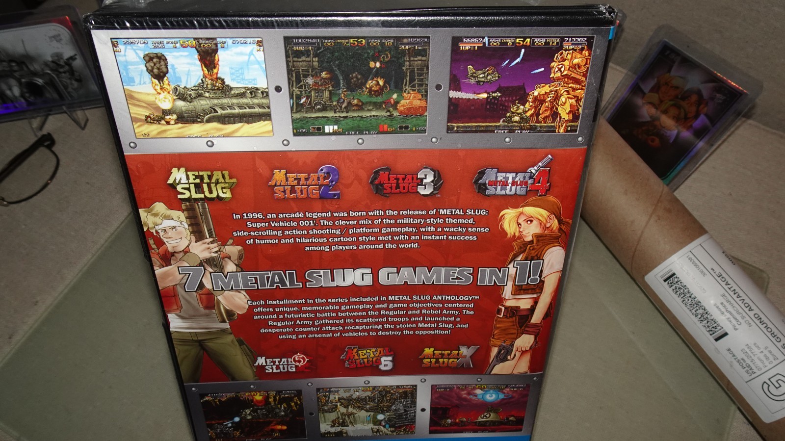 Metal Slug Anthology Neo Geo Limited Run for Sony PS4   *** Bundle w/Bonus ***
