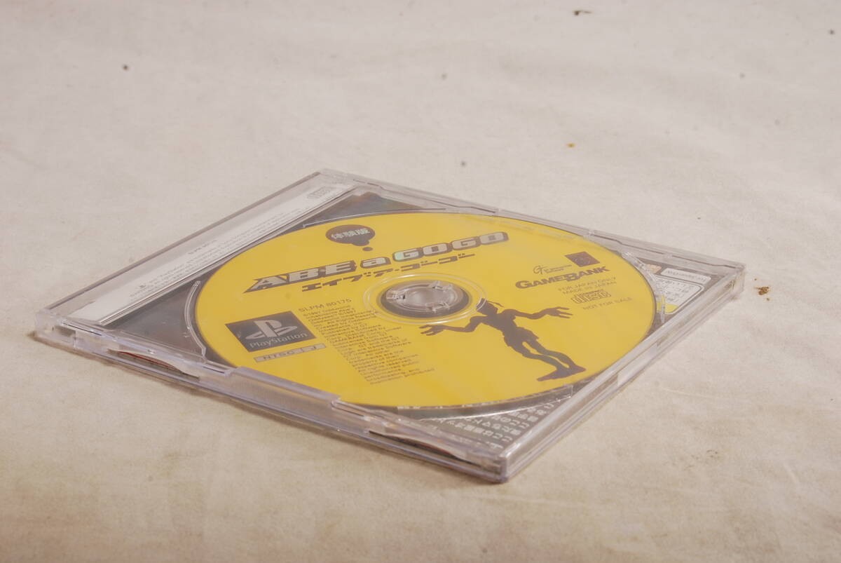 Abe a Go Go Trial Demo Disc PS1 PlayStation Not For Sale Japan Import New Sealed
