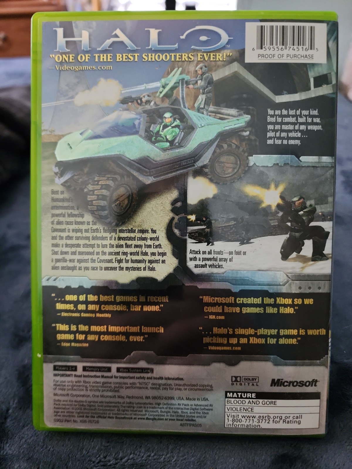 Halo: Combat Evolved (Microsoft Xbox, 2001)
