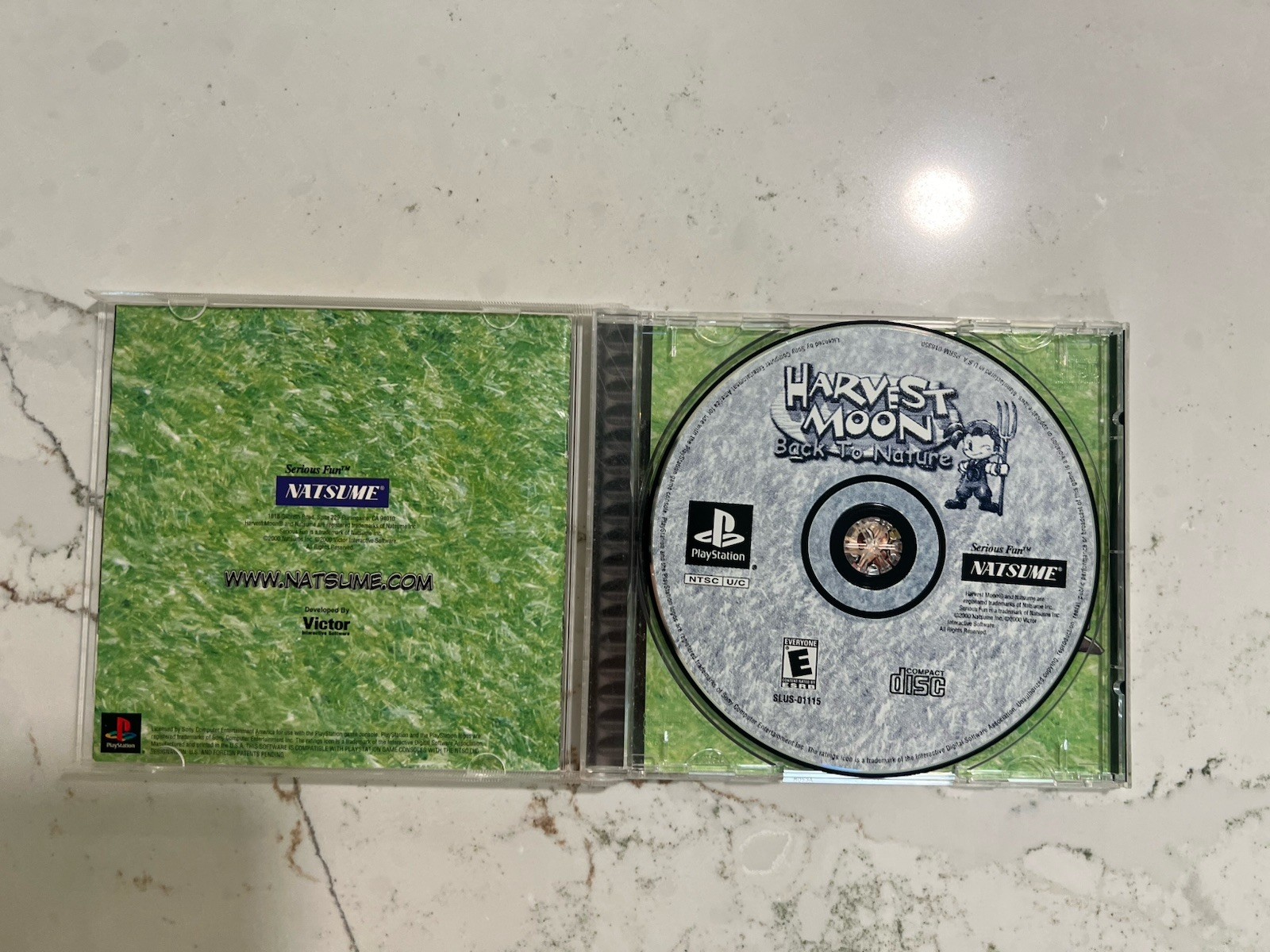 Harvest Moon: Back to Nature PS1 Tested To Work