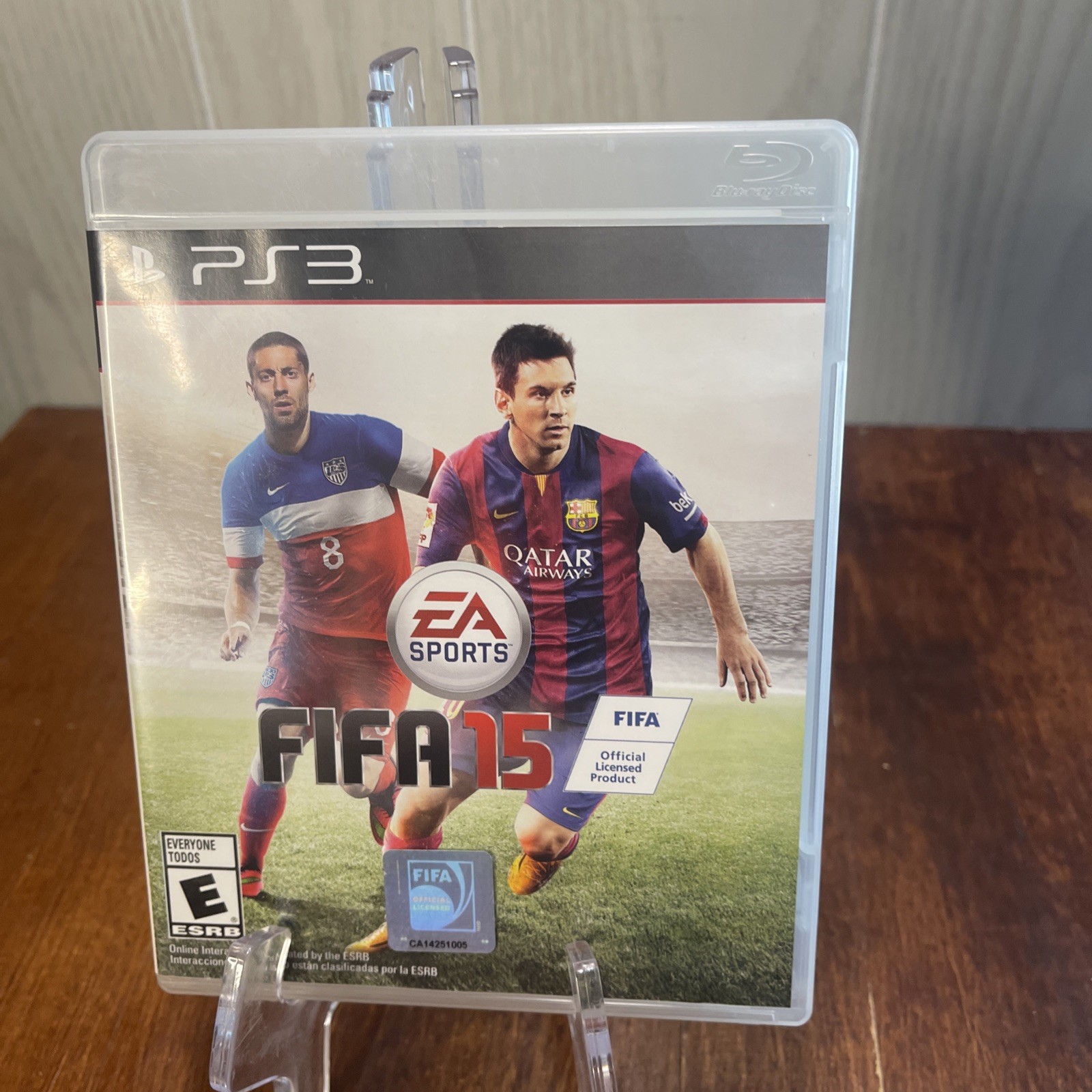 Playstation 3 PS3 FIFA 15 Complete CIB 2015 EA Sports Soccer Leo Messi Dempsey