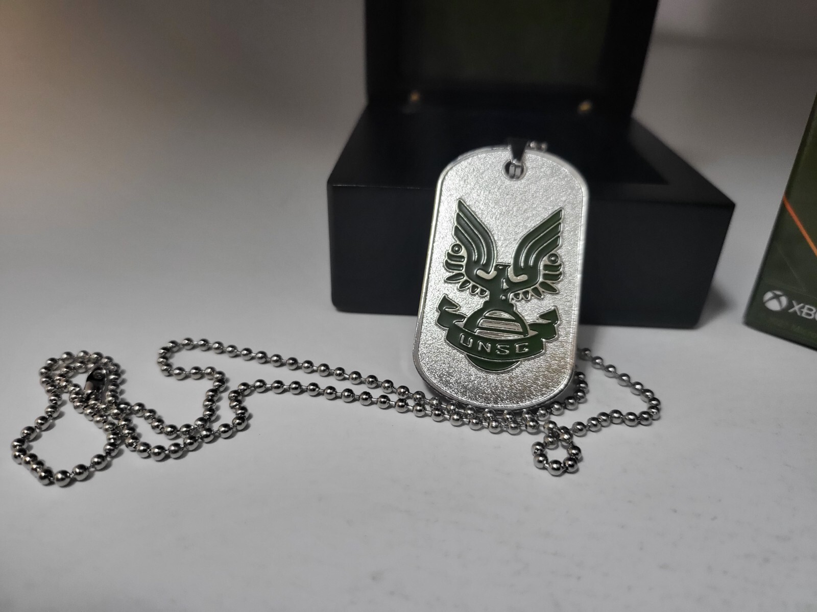 NEW MINT Factory Sealed HALO INFINITE Gamestop Promotion UNSC Dog Tag IN BOX