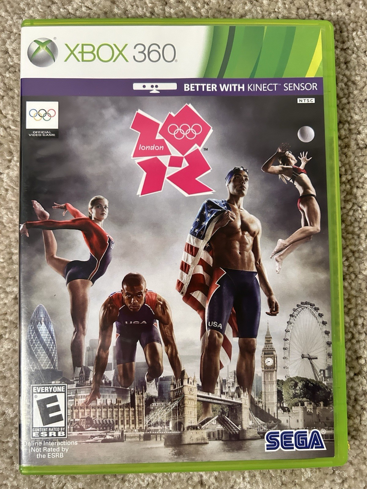London 2012 Olympics – Microsoft Xbox 360 CIB Tested And Working