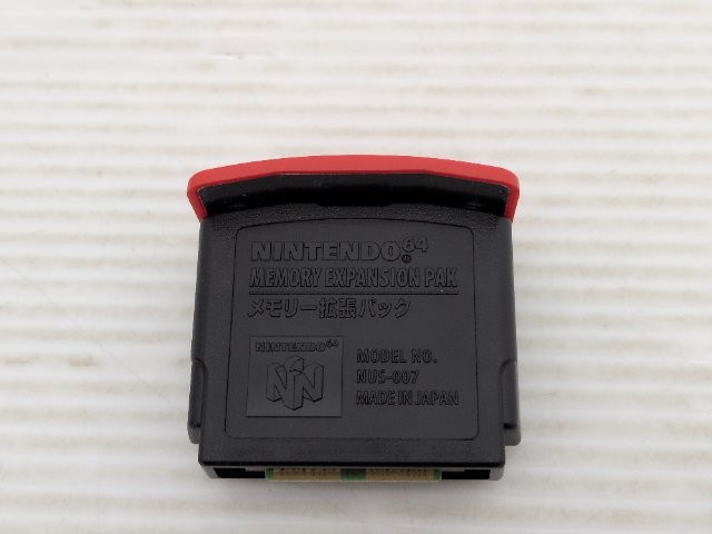 Nintendo 64 Memory Expansion Pack (NUS-007) Nintendo64 JP GAME. 9000025762724