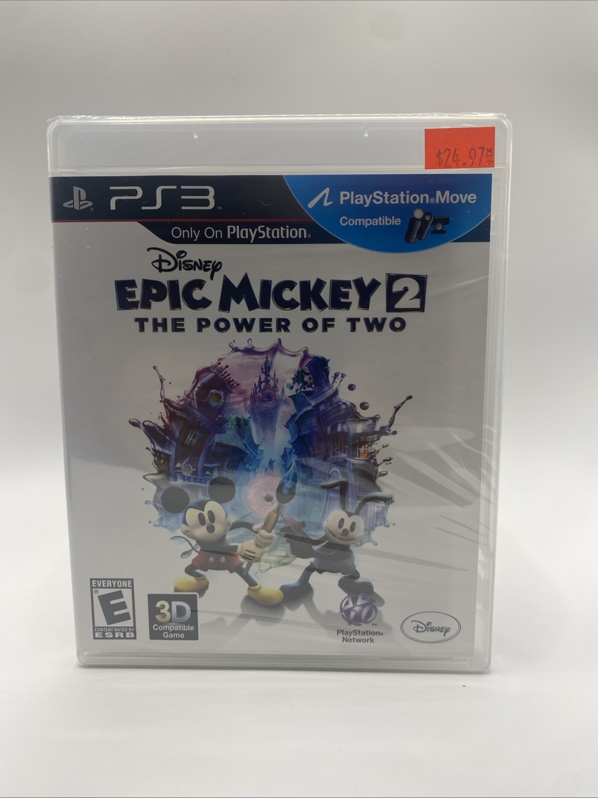 Disney Epic Mickey 2: The Power of Two for Playstation 3 – NEW & FACTORY SEALED!