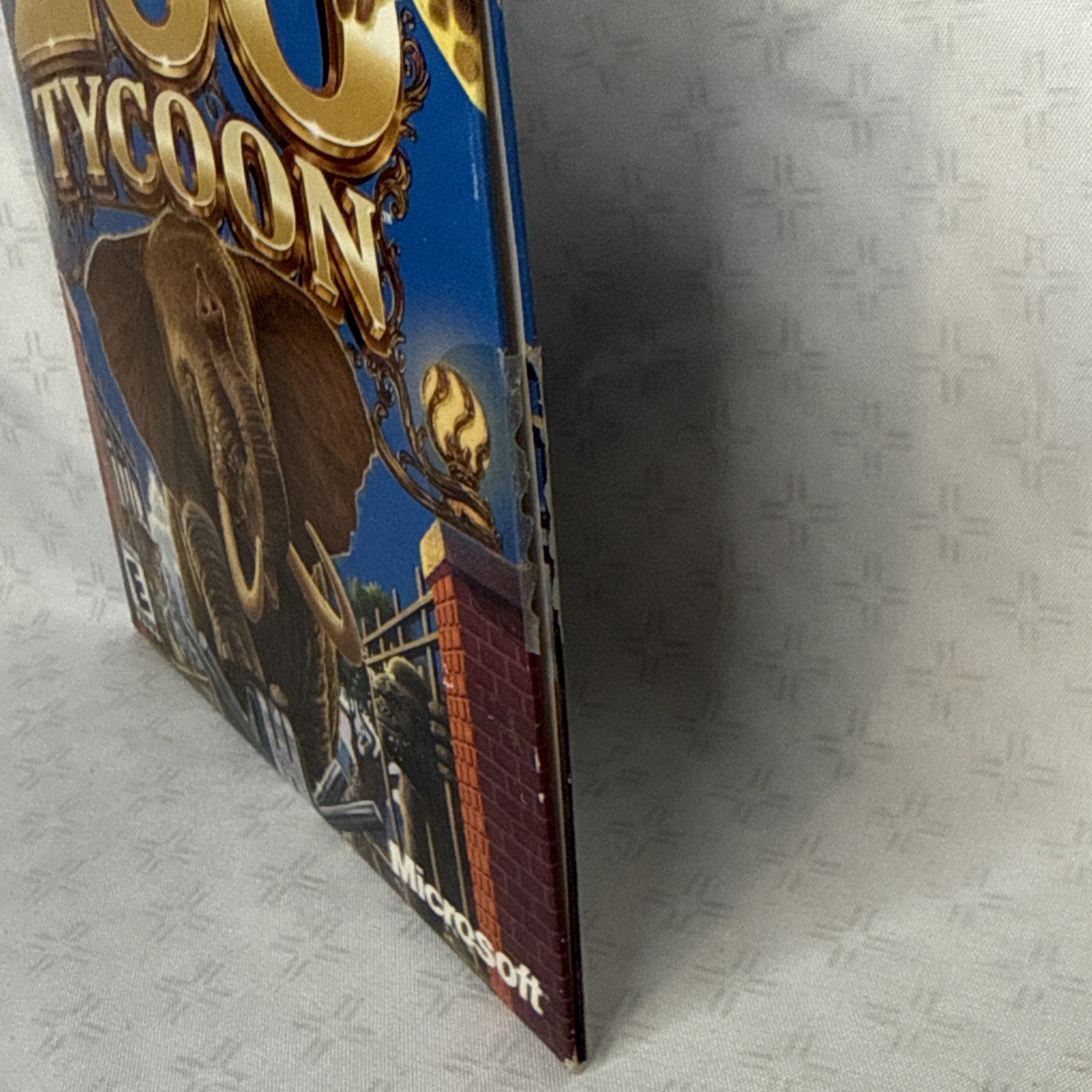 Zoo Tycoon (PC, 2001) Cardboard Sleeve Video Game
