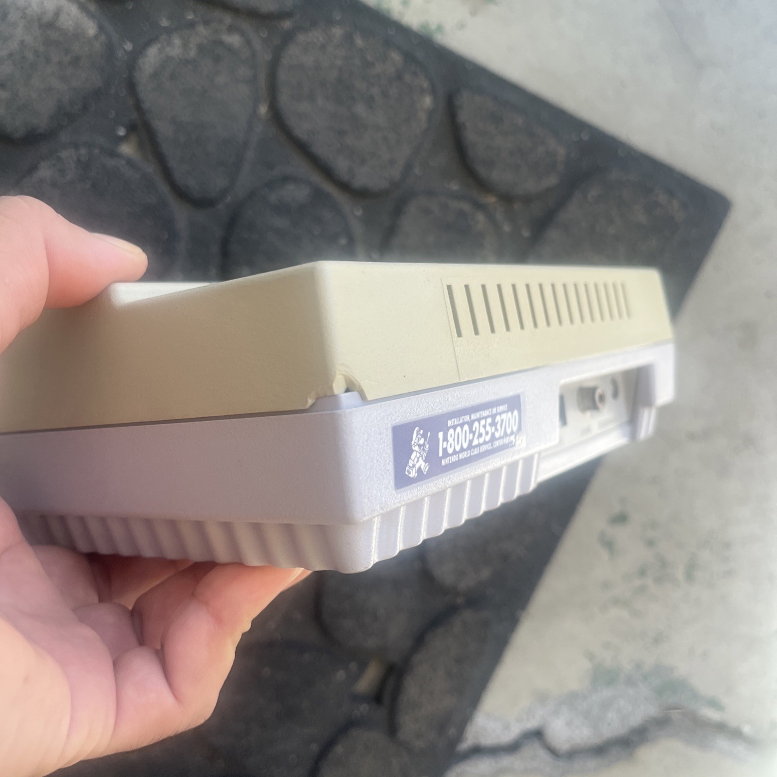 Super Nintendo snes Console only free rf switch cable tested