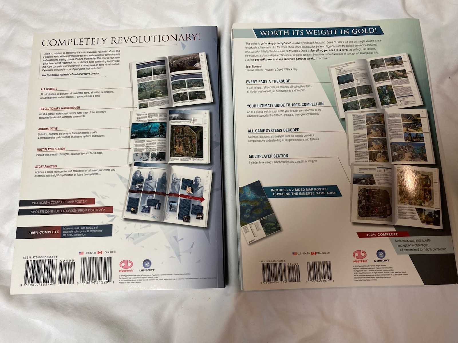 Assassin’s Creed III 3 Complete Official Edition Guide (Has Poster)