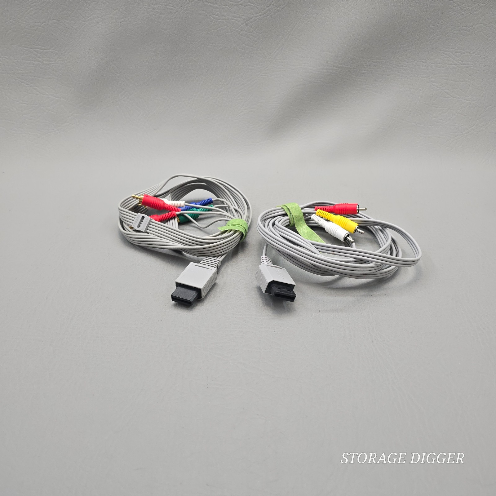 Nintendo Wii U/ Wii AV Cable Component & Composite RCA Video – Lot of 2