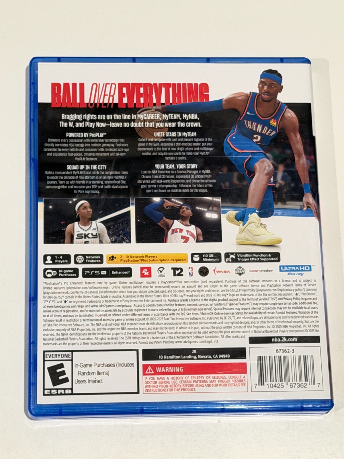 NBA 2K26 – Sony PlayStation 5 PS5
