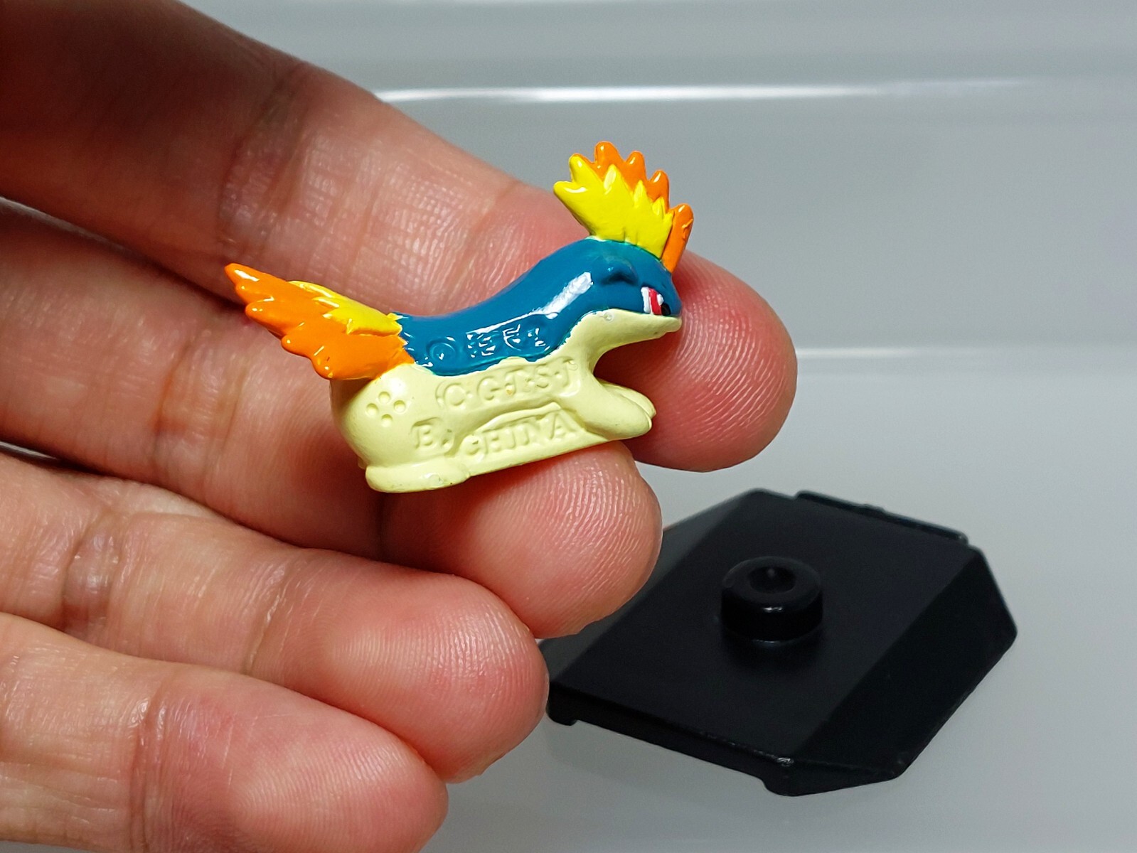 Quilava Magmarashi Pokemon Battle Museum Figure Bandai 2000 B05 0.8in