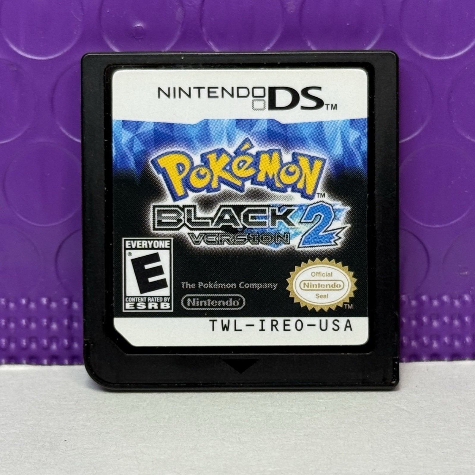 Pokemon Black Version 2 [Nintendo DS – Authentic] CIB Complete Game Case Inserts