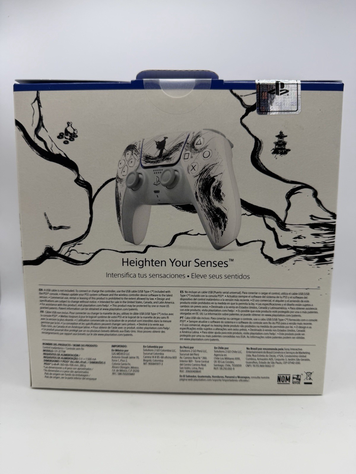 🏯 Ghost of Yotei ” Black ” – Sony PS5 DualSense Wireless Controller – NEW 🎮
