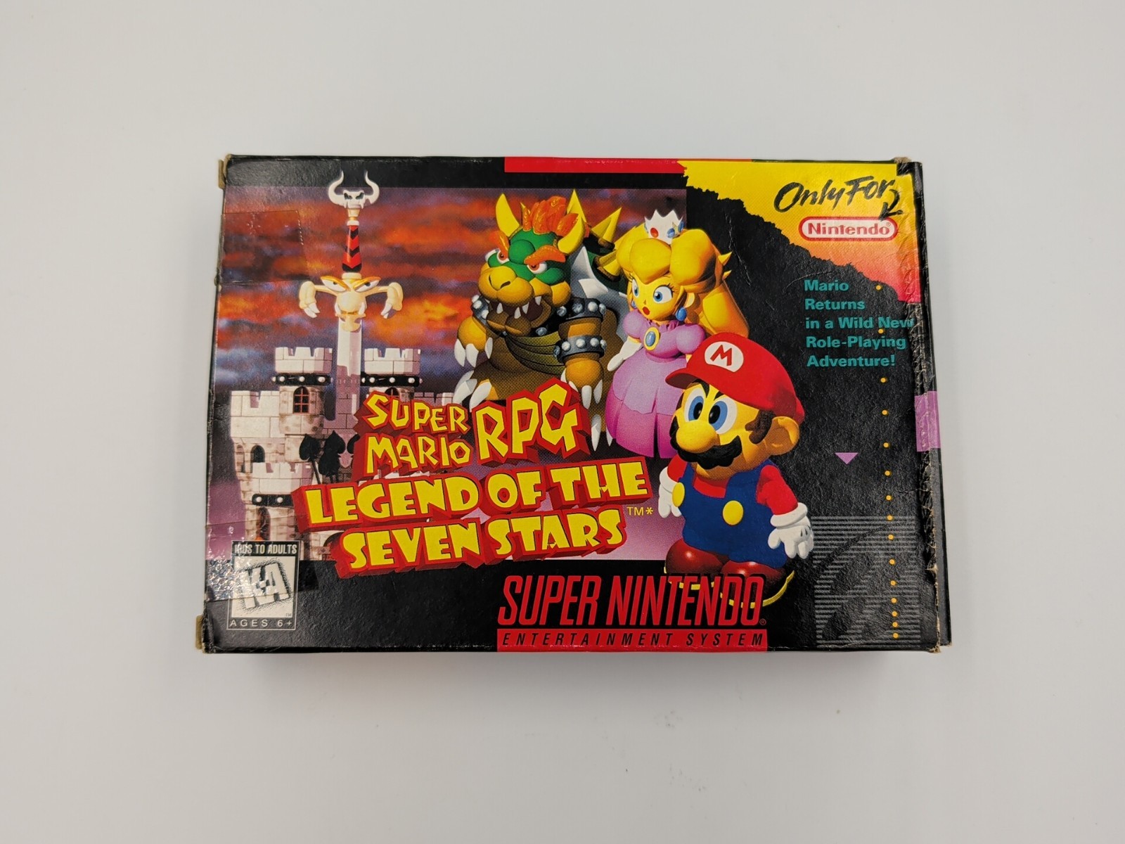 Super Mario RPG: Legend of the Seven Stars (Nintendo SNES, 1996) CIB
